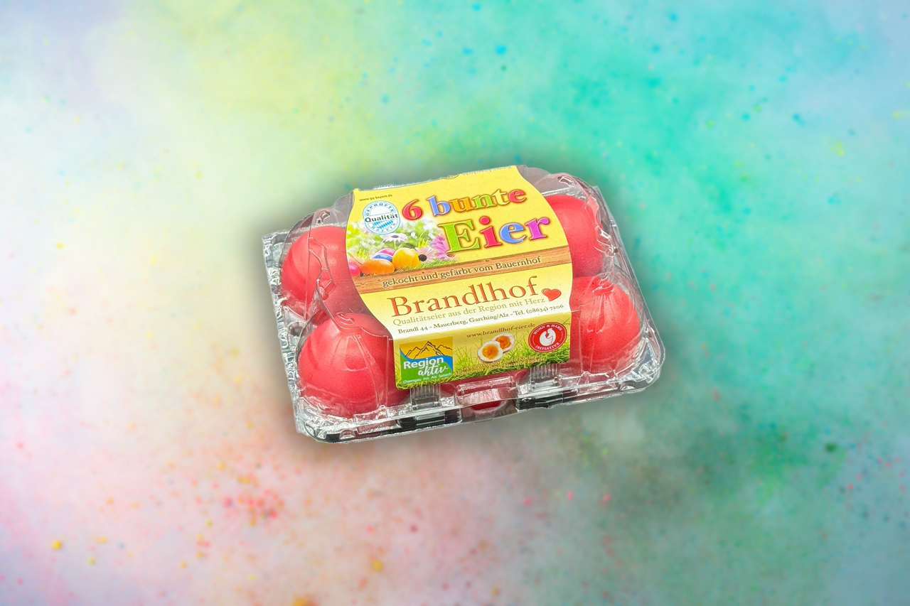 6 Bunte Eier