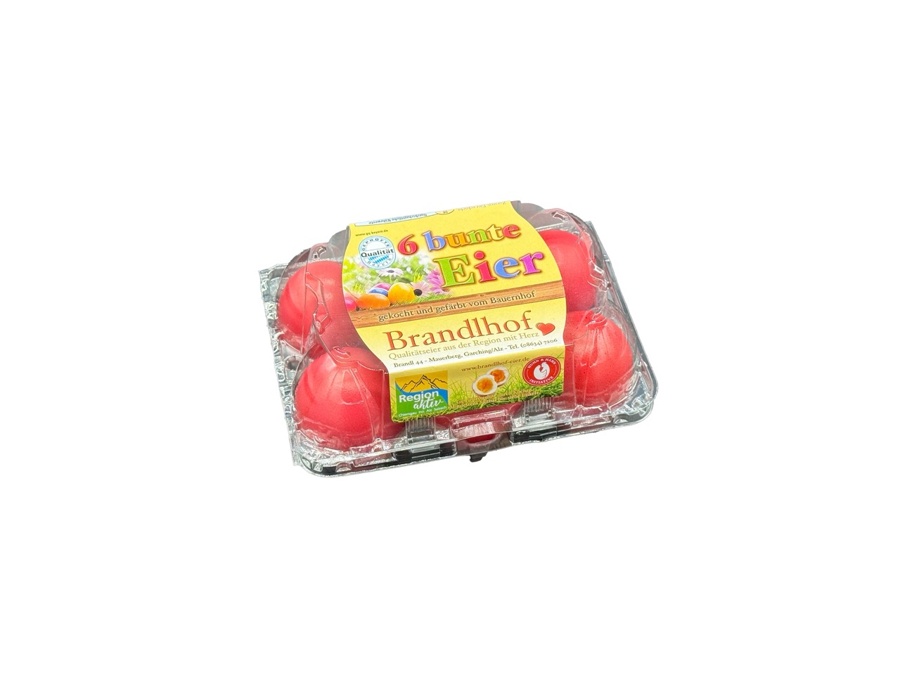6 Bunte Eier